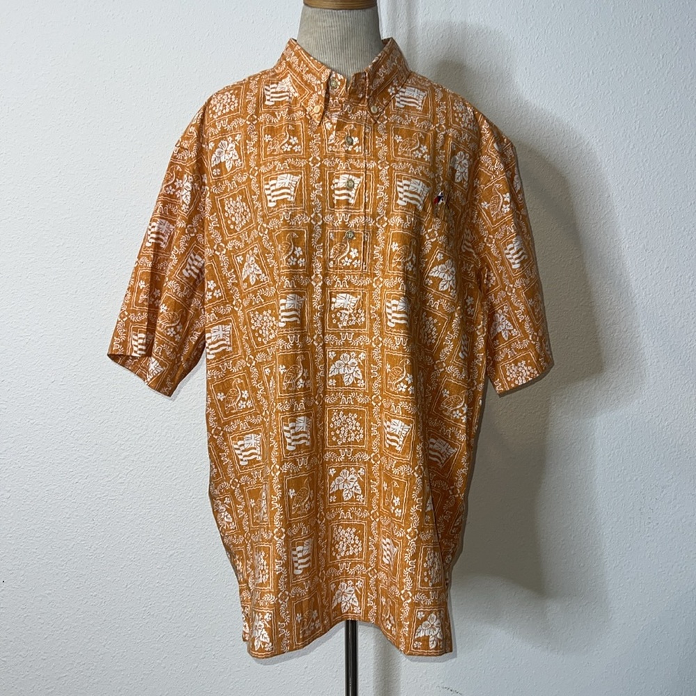Reyn Spooner Vintage 80’s Customized Hawaiian Popover Shirt